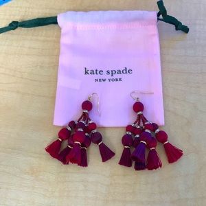 Kate spade tassel earrings